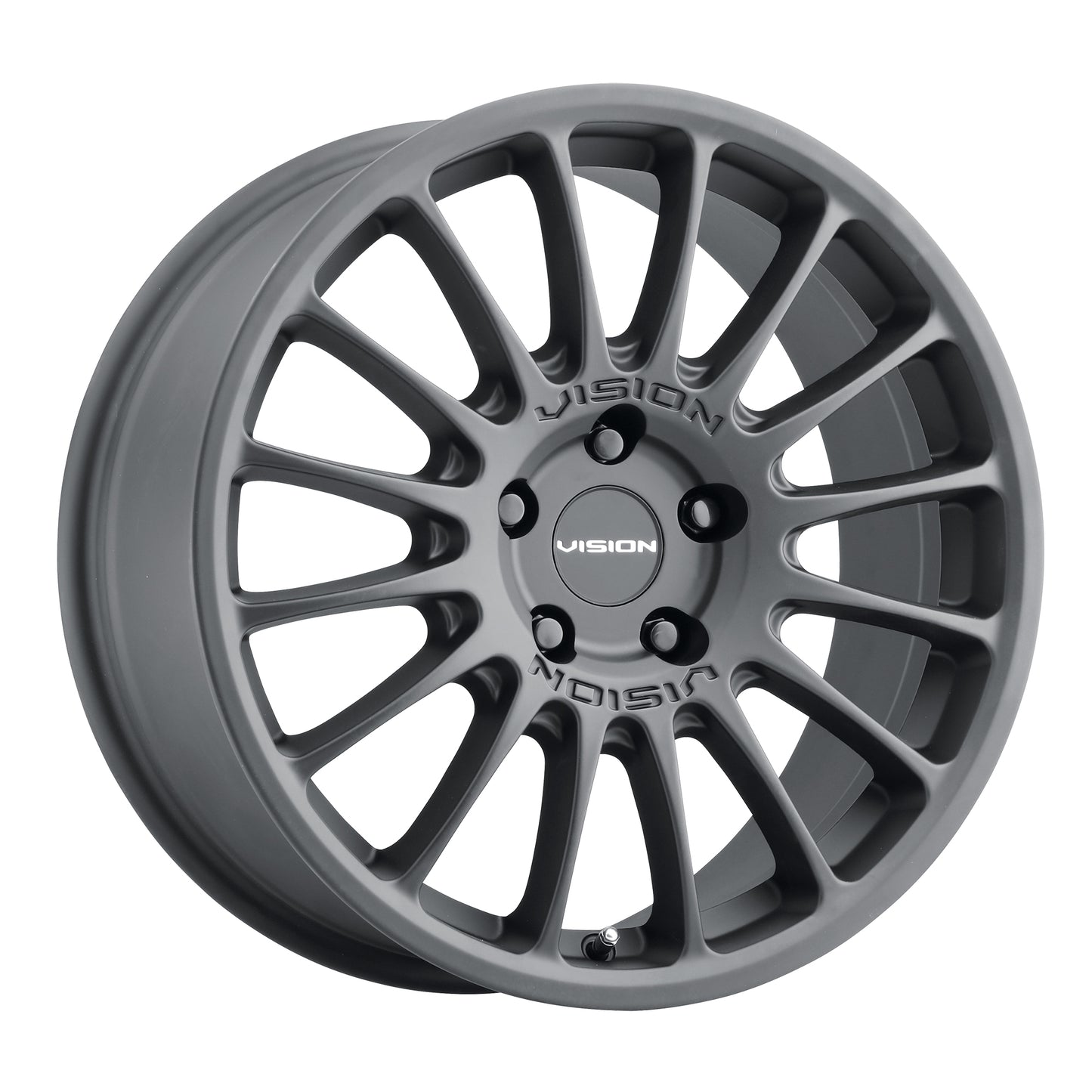 18x8 Vision 477 Monaco Satin Black Wheel 5x4.5 (38mm)