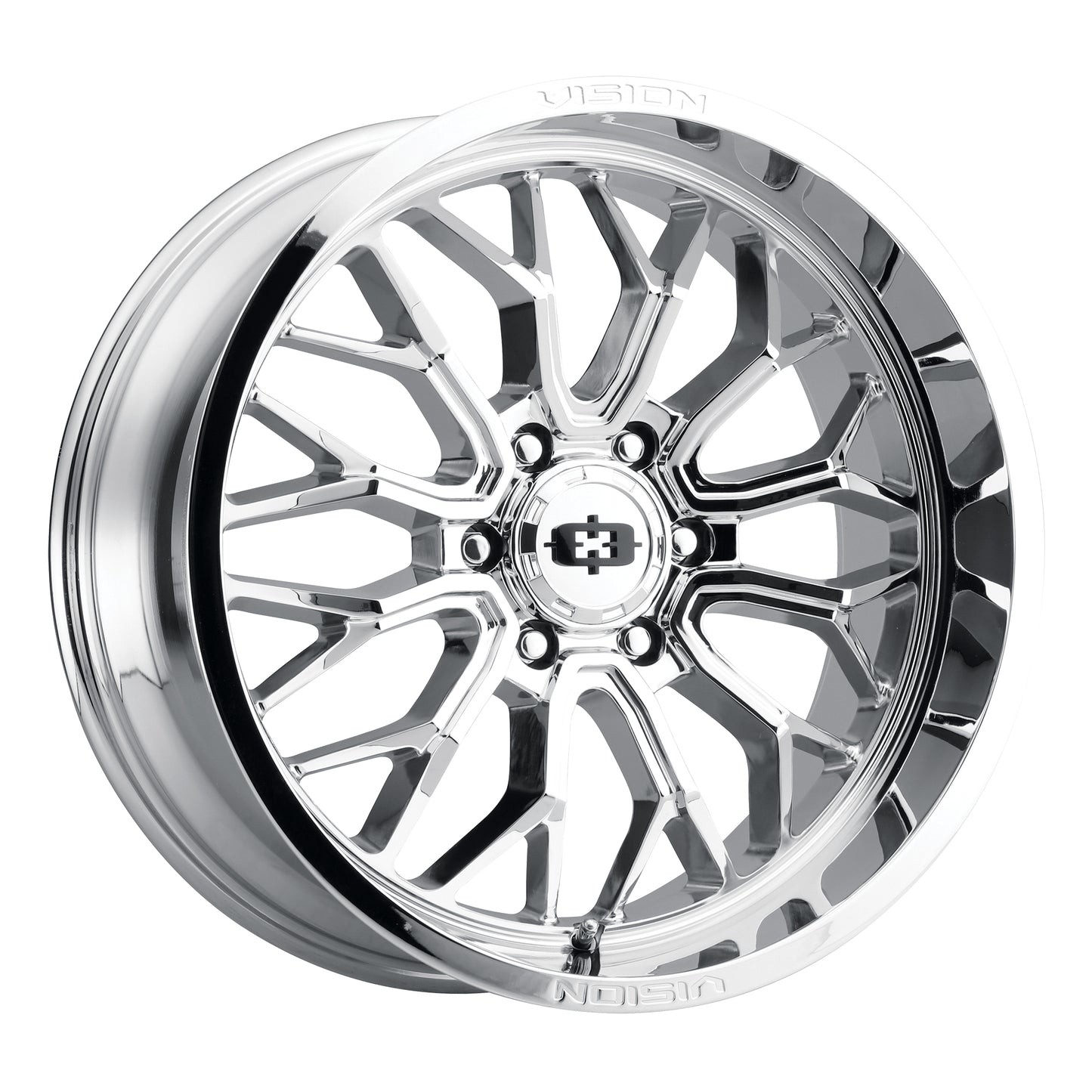 18x9 Vision 402 Riot Chrome Wheel 8x180 (12mm)