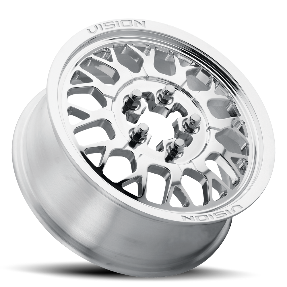 15x6 Vision 346 Storm Polished FORGED UTV Wheel 5x4.5 (50.6mm)