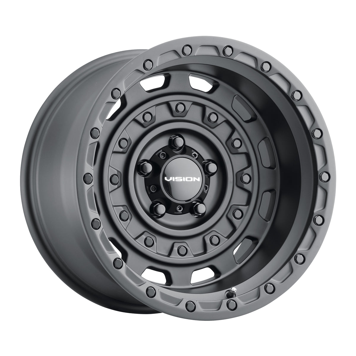 20x9.5 Vision 403 Tactical Satin Black Wheel 5x5.5 (-18mm)