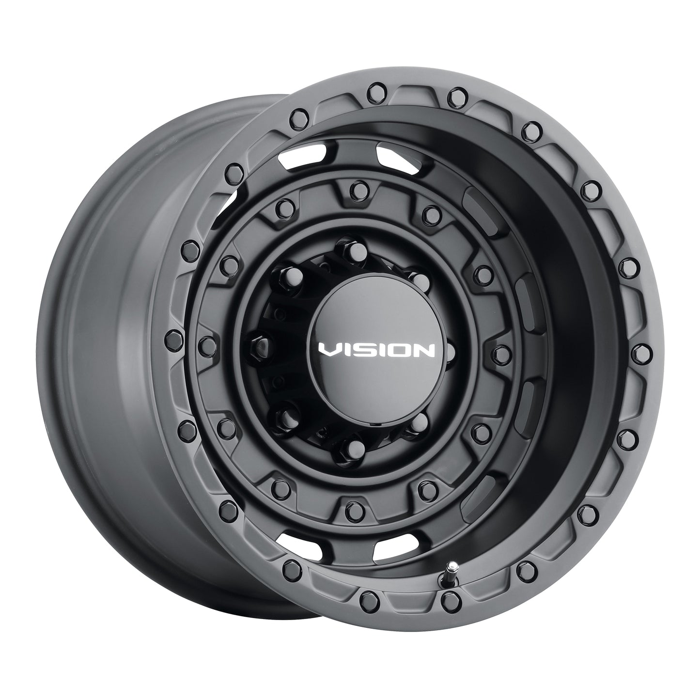 20x9.5 Vision 403 Tactical Satin Black Wheel 8x6.5 (-18mm)