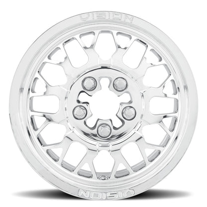 15x10 Vision ATV/UTV 346 Storm Polished Wheel 5x4.5 (25mm)
