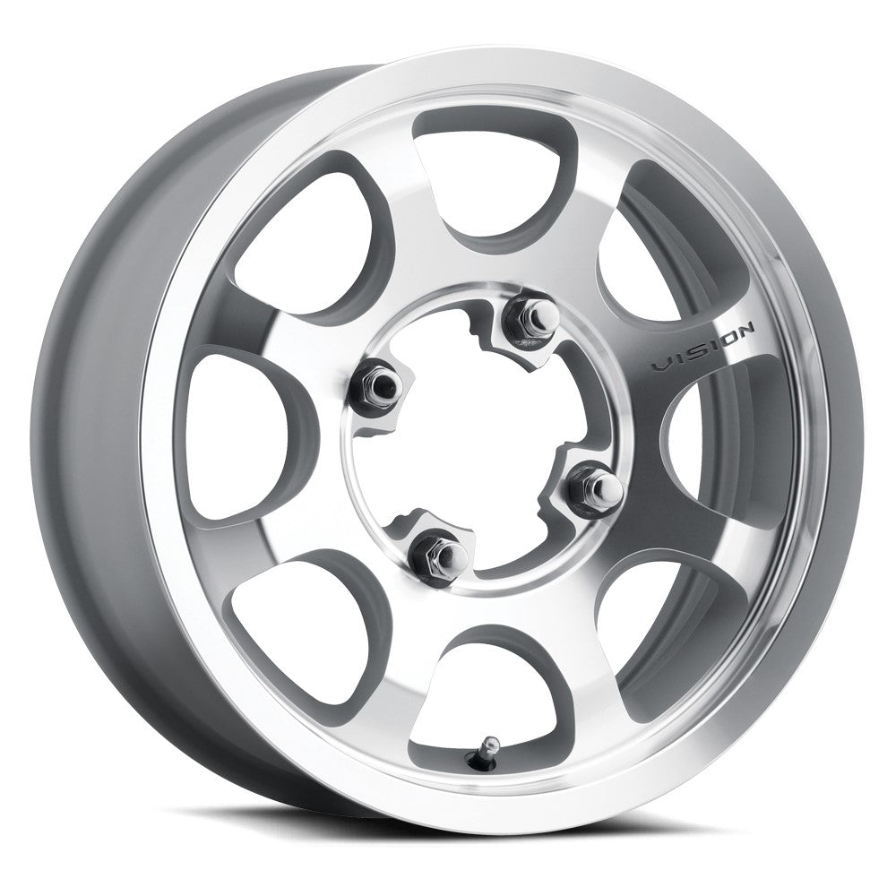 15x7 Vision ATV/UTV 351 Flow Machined Wheel 4x156 (38mm)