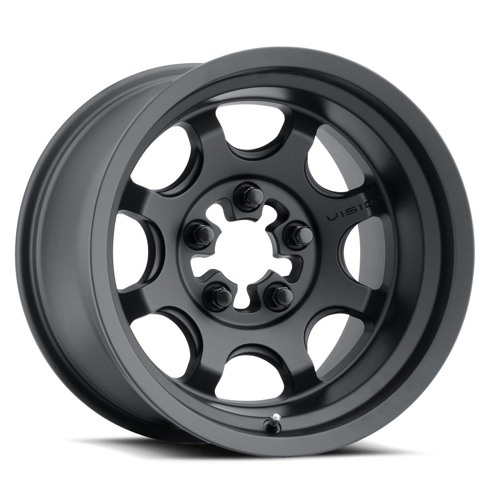 15x7 Vision ATV/UTV 351 Flow UTV Satin Black Wheel 5x4.5 (38mm)