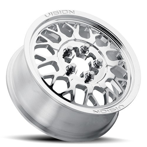 15x10 Vision 346 Storm Polished FORGED UTV Wheel 6x5.5 (25mm)