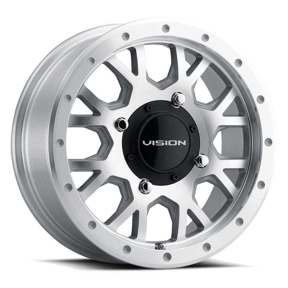 15x6 Vision GV8 Invader Machined UTV Wheel 4x137 (38mm)