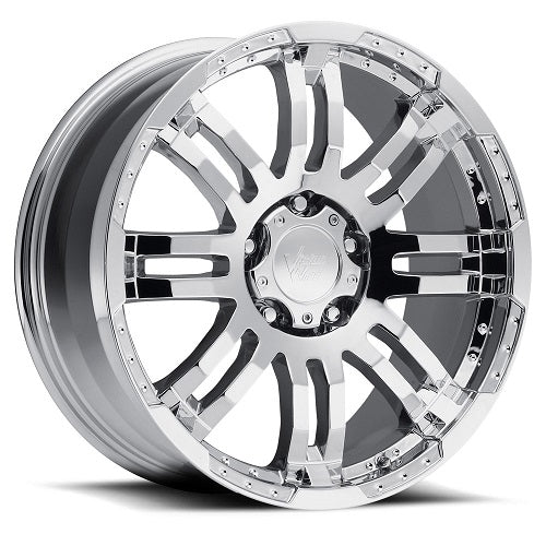 16x6.5 Vision Off-Road 375 Warrior Chrome Wheel 5x130 (45mm)