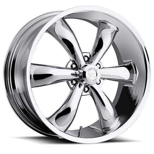 20x9 American Muscle 142 Legend 6 Chrome Wheel 6x5.5 (20mm)