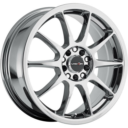 16x7 Vision 425 Bane Chrome Wheel 5x112/5x4.5 (38mm)