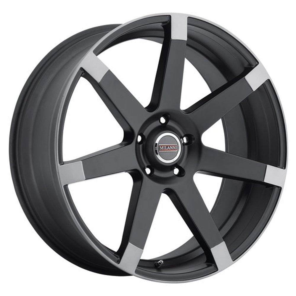 22x9.5 Vision 9042 Sultan Matte Black With Anthracite Wheel 6x5.5 (25mm)