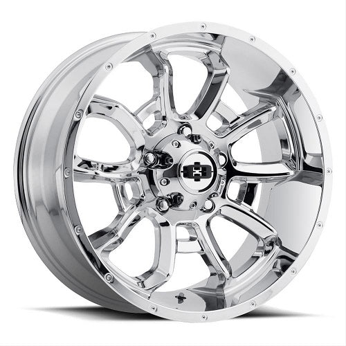 20x12 Vision Off-Road 415 Bomb Chrome Wheel 6x5.5 (-51mm)