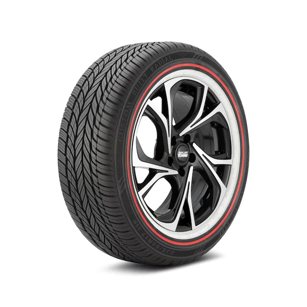 215/70R15 Vogue Custom Built Radial Red Stripe Tire
