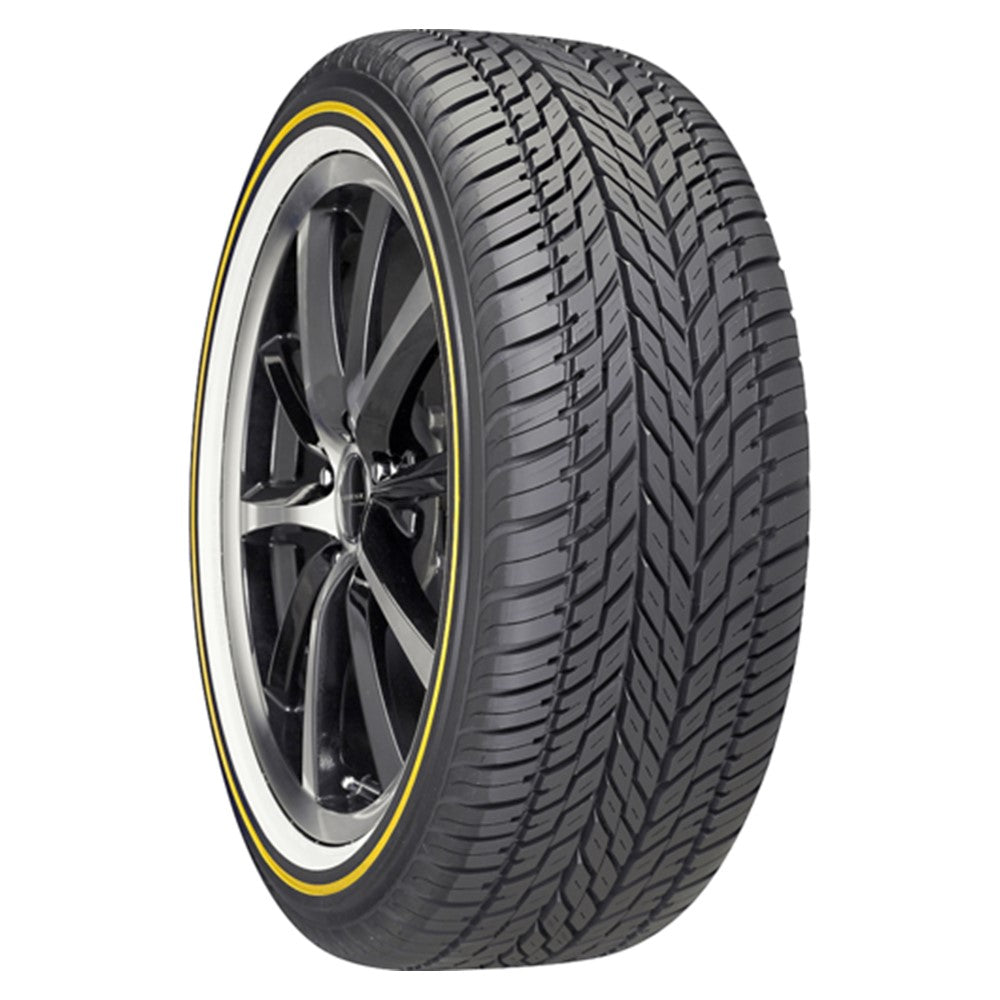 245/35R20 Vogue Custom Built Radial VIII Gold Stripe Tire
