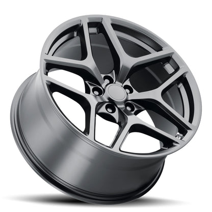 20x9 Voxx Replica CM28Z Gloss Black Wheel 5x120 (27mm)