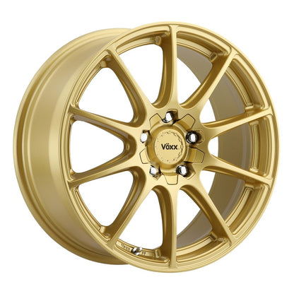 18x8 Voxx Cotto Gold Wheel 5x4.25/5x4.5 (40mm)