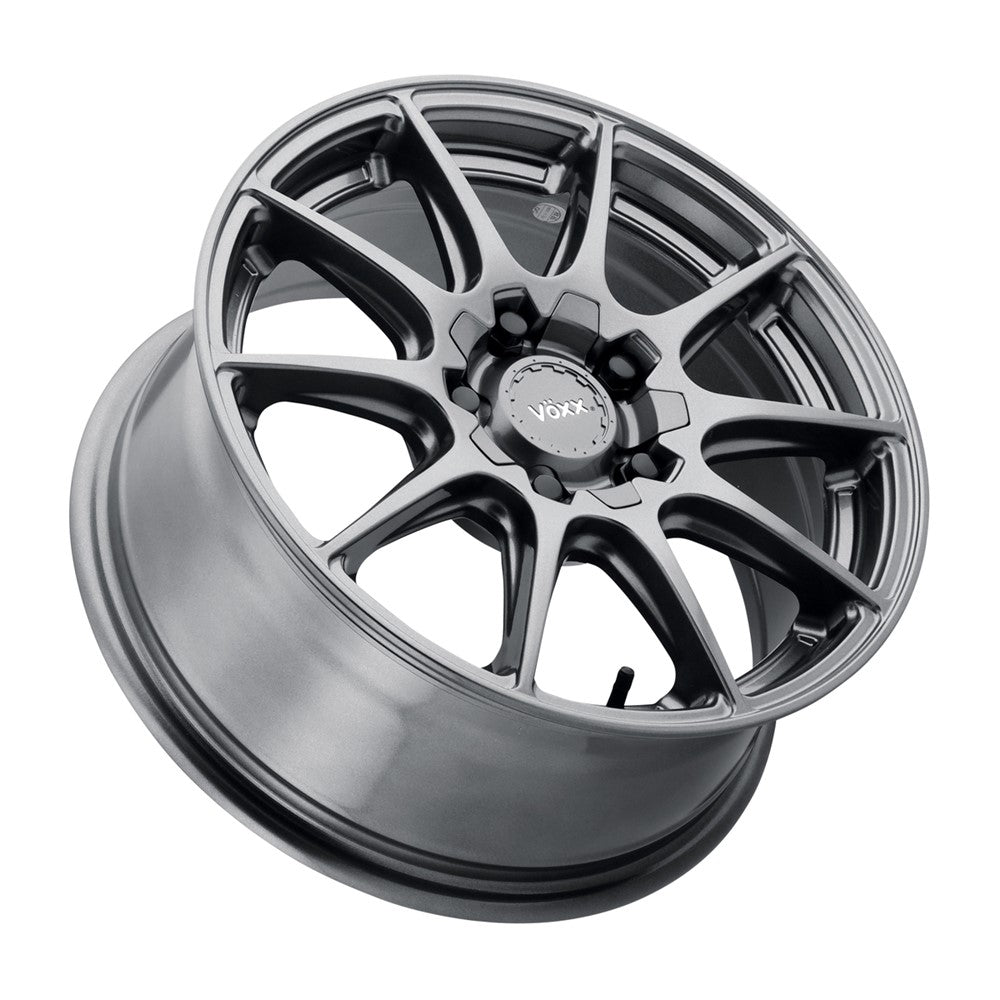 18x8 Voxx Cotto Gunmetal Wheel 5x4.25/5x4.5 (40mm)