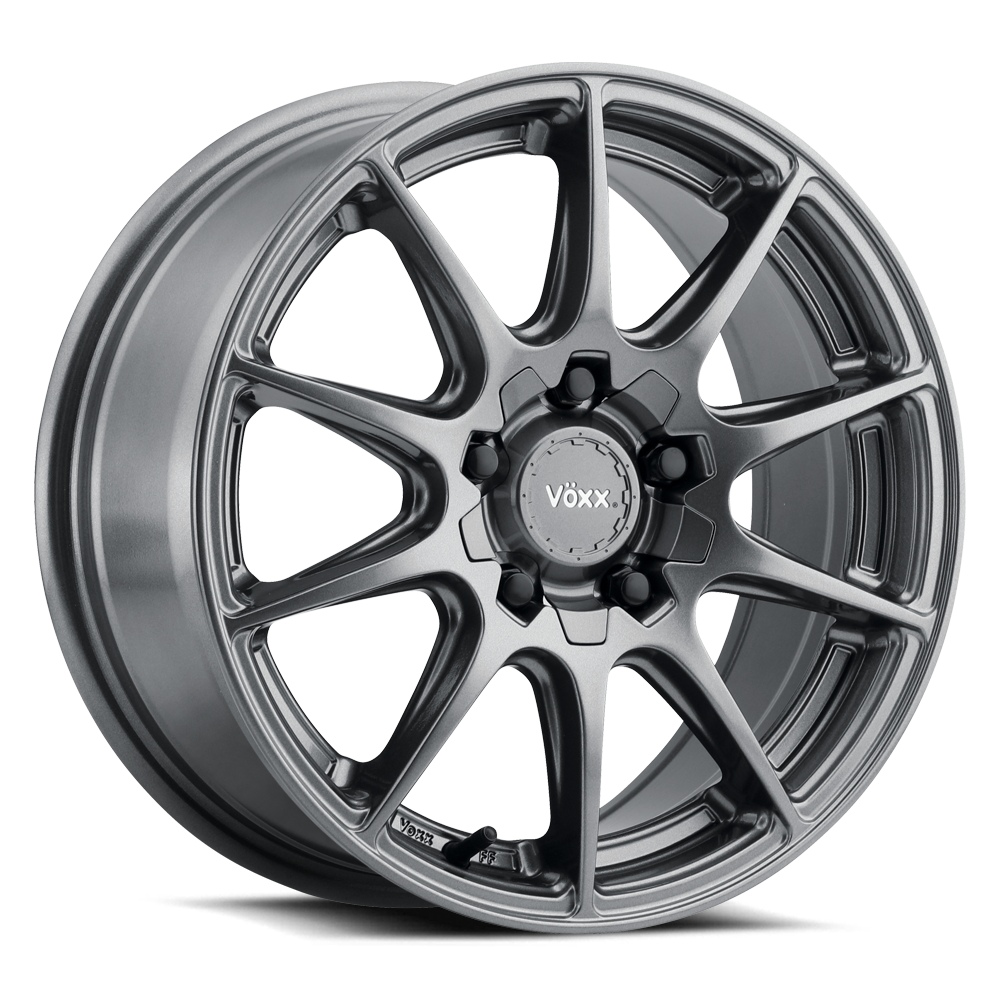 17x7.5 Voxx Cotto Gunmetal Wheel 5x100/5x4.5 (40mm)