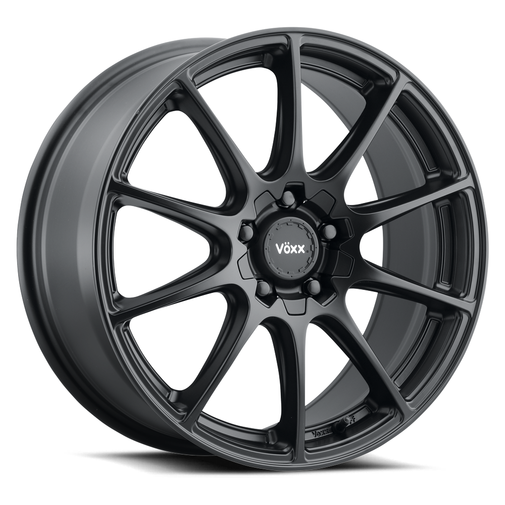 17x7.5 Voxx Cotto Matte Black Wheel 5x112/5x120 (40mm)