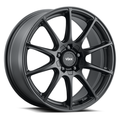 16x7 Voxx Cotto Matte Black Wheel 5x4.25/5x4.5 (40mm)