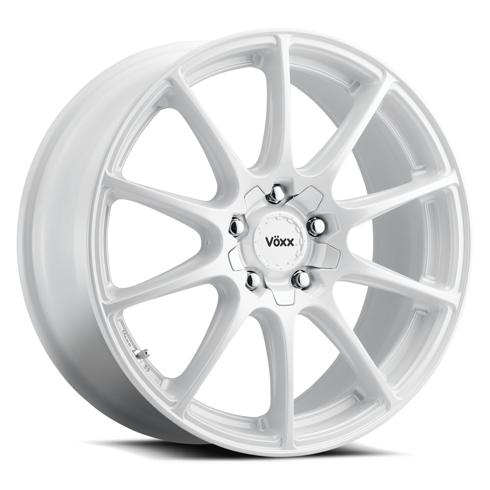 18x8 Voxx Cotto White Wheel 5x4.25/5x4.5 (40mm)