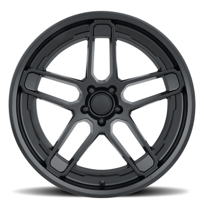 20x9 Voxx Replica D17 Matte Black Wheel 5x115 (20mm)