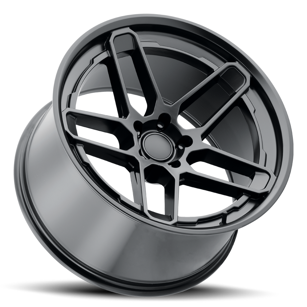 20x9 Voxx Replica D17 Matte Black Wheel 5x115 (20mm)