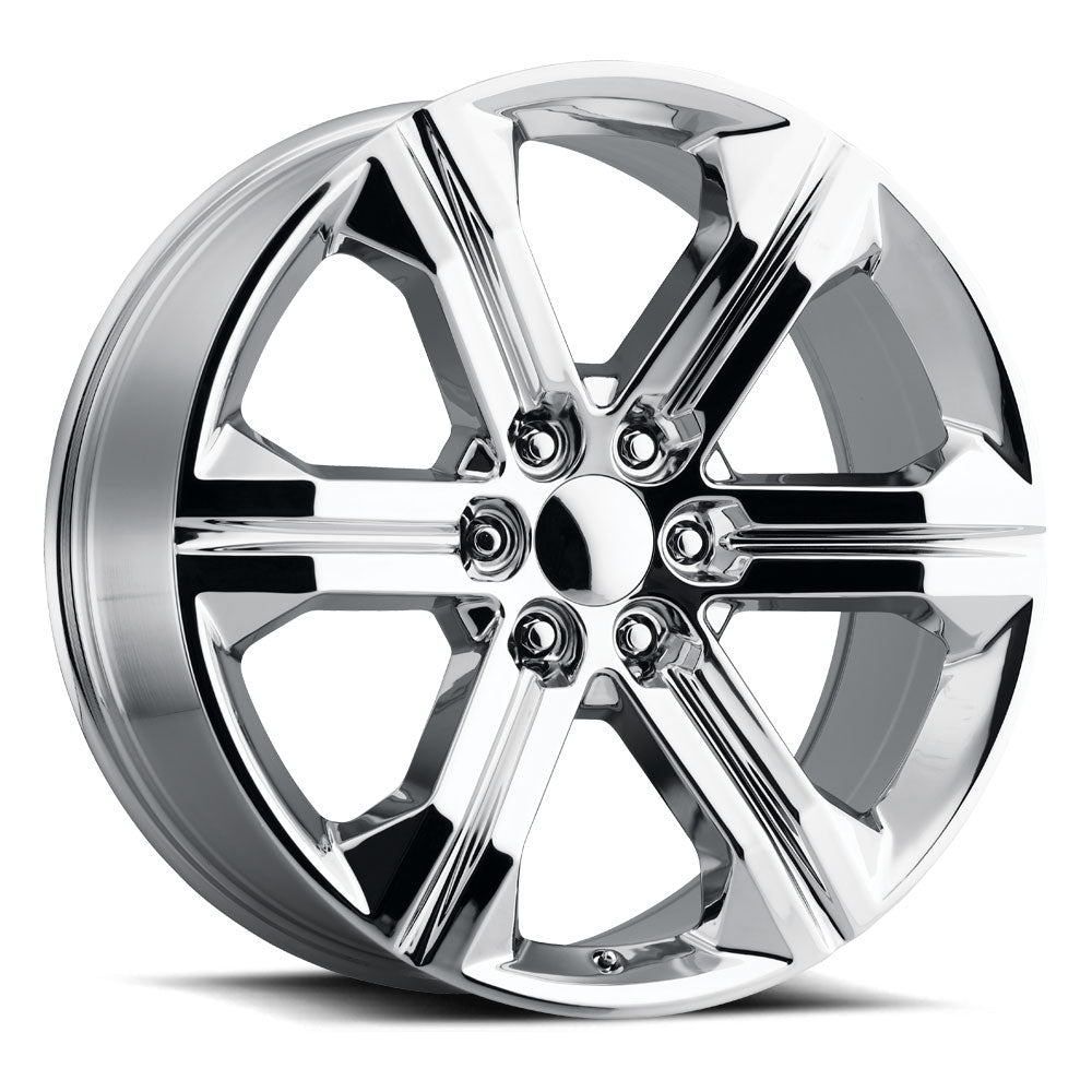 22x9 Voxx Replica Denali 3 Chrome Wheel 6x5.5 (24mm)