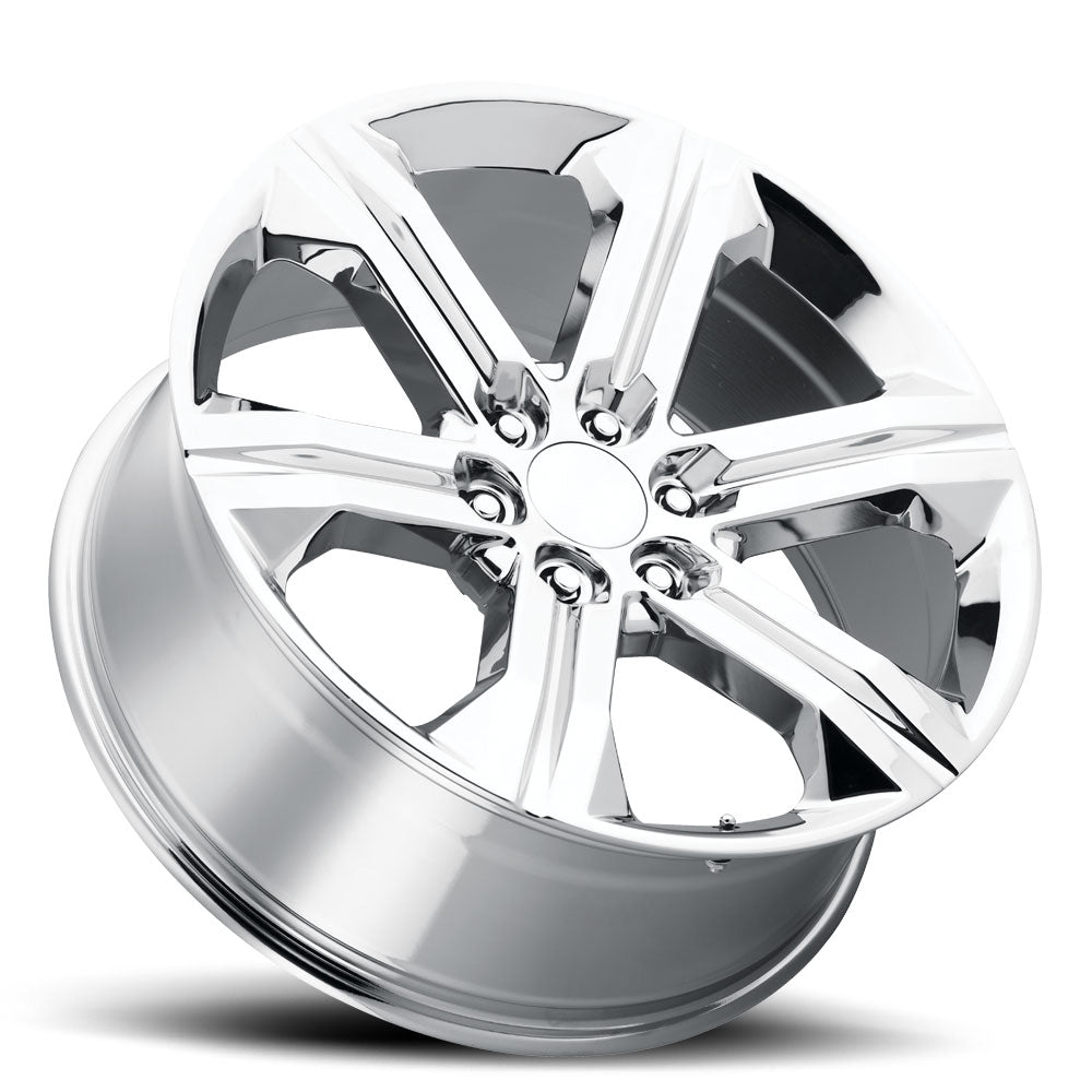 22x9 Voxx Replica Denali 3 Chrome Wheel 6x5.5 (24mm)