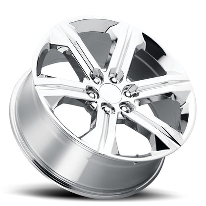 22x9 Voxx Replica Denali 3 Chrome Wheel 6x5.5 (24mm)