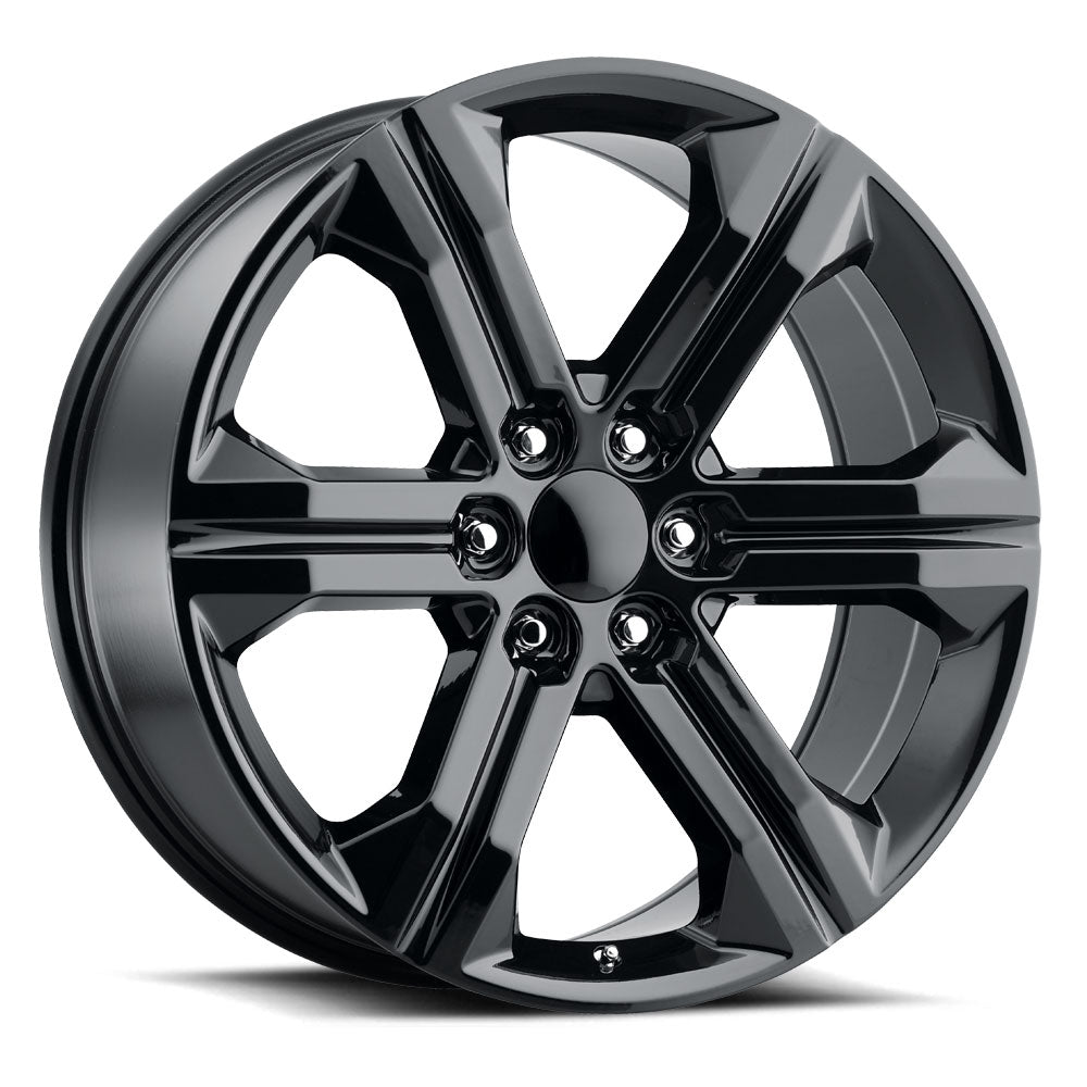 22x9 Voxx Replica Denali 3 Gloss Black Wheel 6x5.5 (24mm)