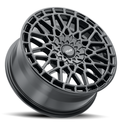 18x8 Voxx Enzo Gloss Black Wheel 5x112/5x120 (45mm)