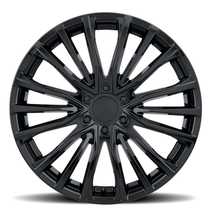 22x9 Voxx Replica SMM Gloss Black Wheel 6x5.5 (28mm)