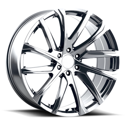 22x9 Voxx Replica SSX Chrome Wheel 6x5.5 (28mm)