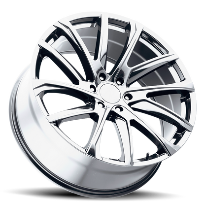 24x10 Voxx Replica SSX Chrome Wheel 6x5.5 (30mm)