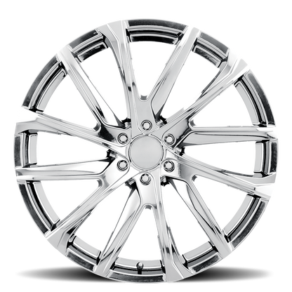 24x10 Voxx Replica SSX Chrome Wheel 6x5.5 (30mm)