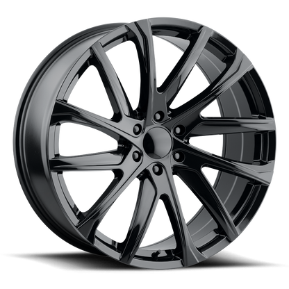 24x10 Voxx Replica SSX Gloss Black Wheel 6x5.5 (30mm)