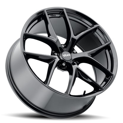 19x9 Voxx Replica EV2 Gloss Black Wheel 5x4.5 (35mm)
