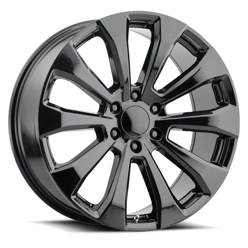 22x9 Voxx Replica High Country Gloss Black Wheel 6x5.5 (28mm)