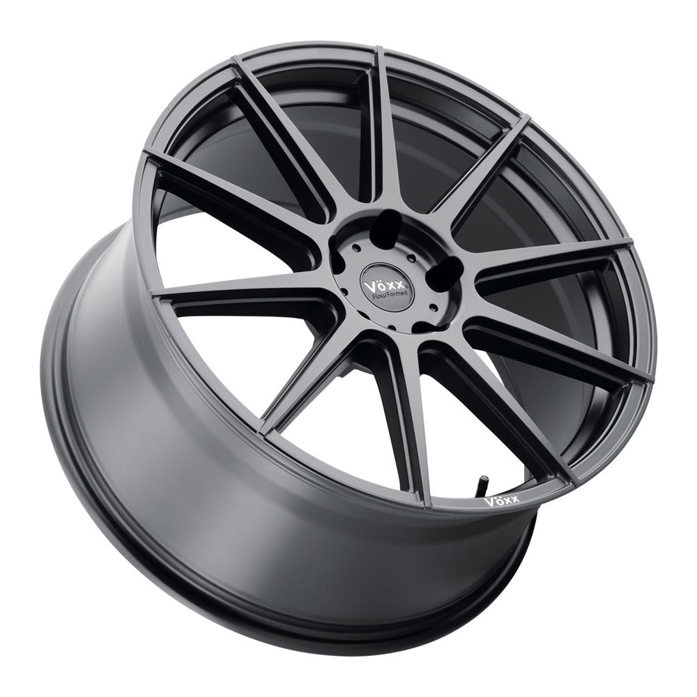 18x9 Voxx Lucca Matte Black Wheel 5x112 (30mm)