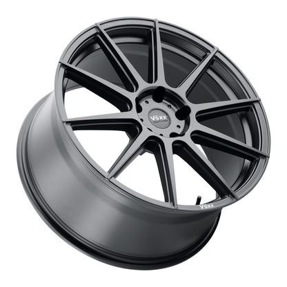 18x9 Voxx Lucca Matte Black Wheel 5x112 (30mm)