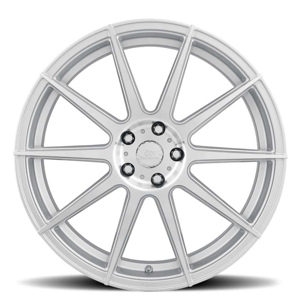 18x8.5 Voxx Lucca Silver w/Mach Face Wheel 5x112 (32mm)