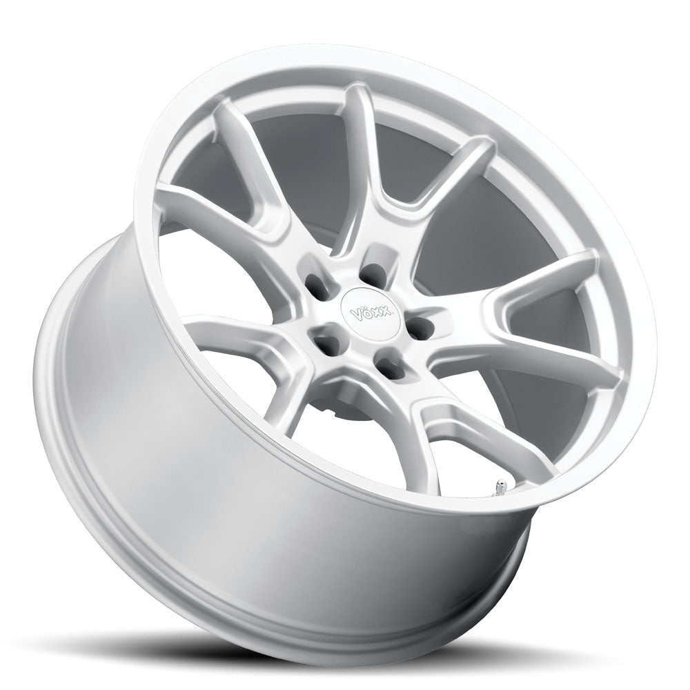 20x9 Voxx Replica 50ANN Matte Silver Wheel 5x115 (20mm)