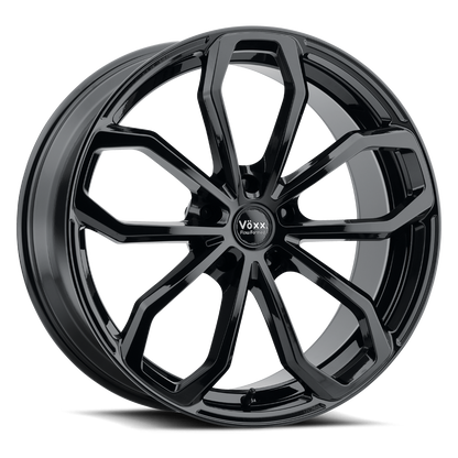 19x8.5 Voxx Malta Gloss Black Wheel 5x4.5 (35mm)