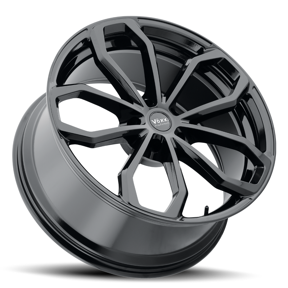 19x8.5 Voxx Malta Gloss Black Wheel 5x4.5 (35mm)