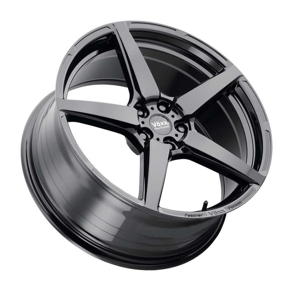 18x8.5 Voxx Modena Gloss Black Wheel 5x112 (32mm)
