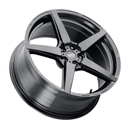 18x8.5 Voxx Modena Gloss Black Wheel 5x112 (32mm)