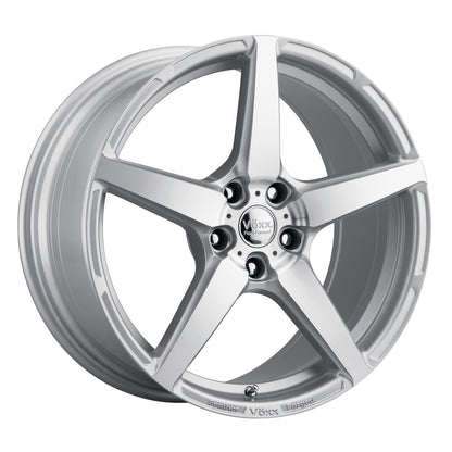 19x8.5 Voxx Modena Silver Machined Face Wheel 5x112 (32mm)