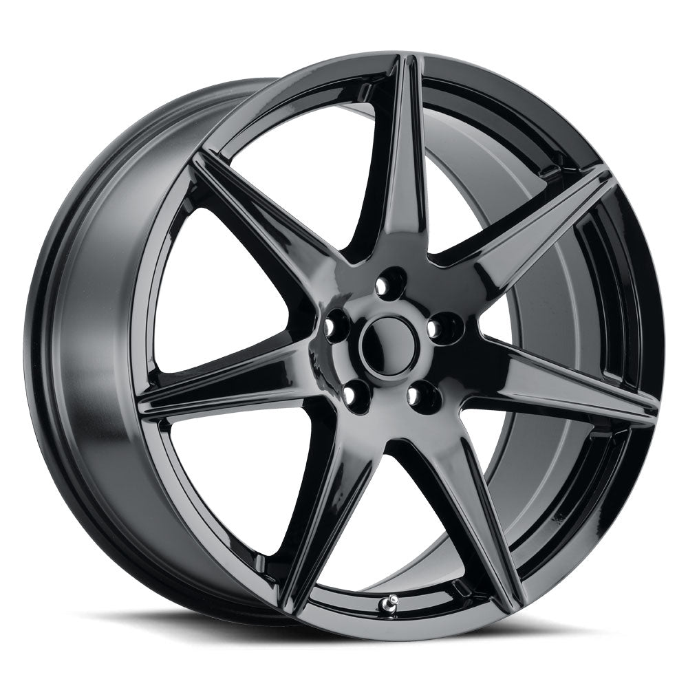 20x10.5 Voxx Replica Mustang GT500 Gloss Black Wheel 5x4.5 (45mm)