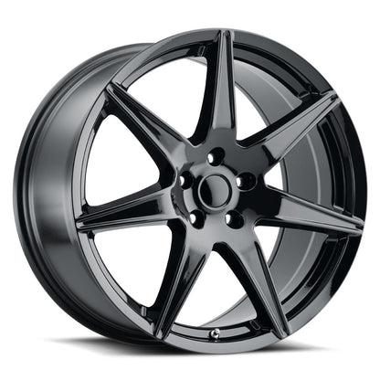 20x10.5 Voxx Replica Mustang GT500 Gloss Black Wheel 5x4.5 (45mm)