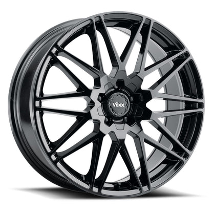 18x8 Voxx Nice Gloss Black Wheel 5x110/5x115 (40mm)